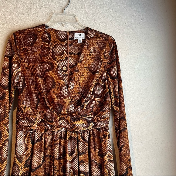 Altuzarra for Target snake print dress NWT Size 10 - Picture 2 of 6